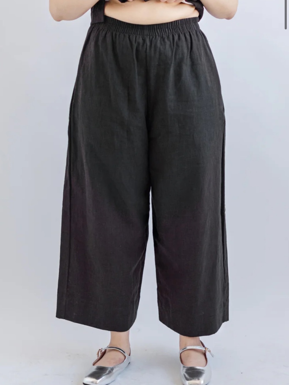 Nettle Studios Linen Mid Easy Pant